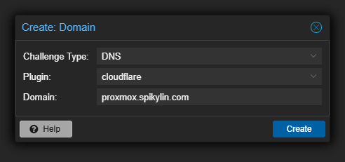 Add Domain